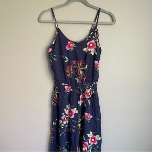 Gap Floral Wide Leg Jumpsuit